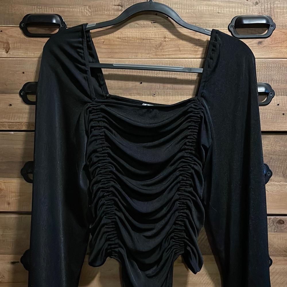 Free People Meant To Be Ruched Bodysuit